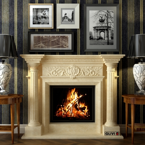 Каминная облицовка Glivi Эдельвейс_0 Каминная облицовка Glivi Эдельвейс_0