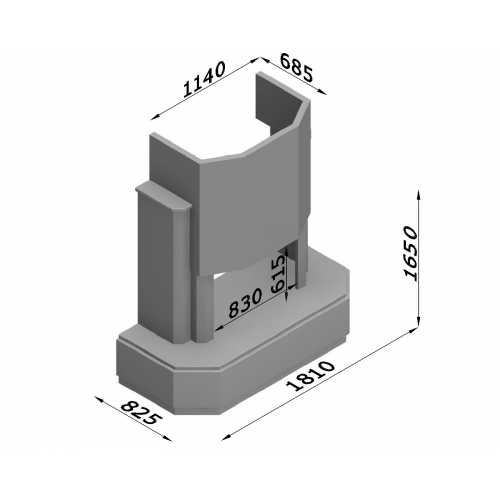 Каминная облицовка Glivi Малибу_1 Каминная облицовка Glivi Малибу_1