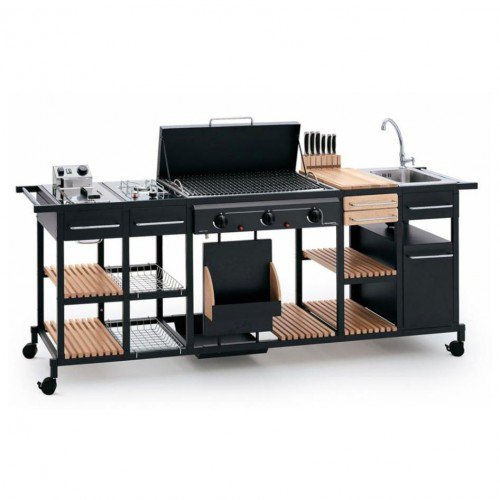 Газовый гриль Palazzetti Mr. Chef, модуль «Стол для готовки»_1 Газовый гриль Palazzetti Mr. Chef, модуль «Стол для готовки»_1