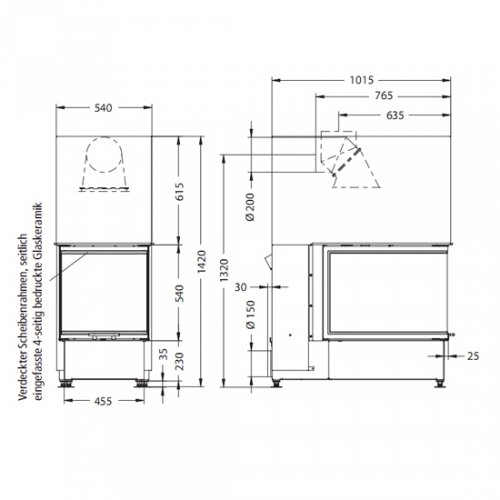Каминная топка Spartherm Arte U-70H 4S_3 Каминная топка Spartherm Arte U-70H 4S_3