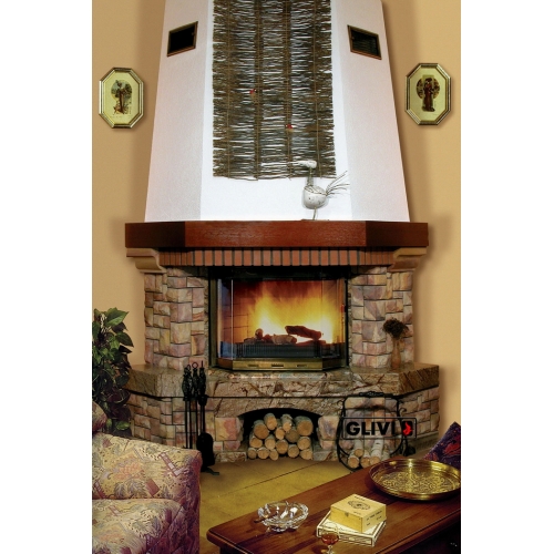 Каминная облицовка Glivi Латгалия_0 Каминная облицовка Glivi Латгалия_0