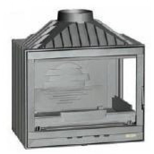 Каминная топка Laudel Compact 700 (Компакт 700) боковое открывание, стекло справа_0 Каминная топка Laudel Compact 700 (Компакт 700) боковое открывание, стекло справа_0