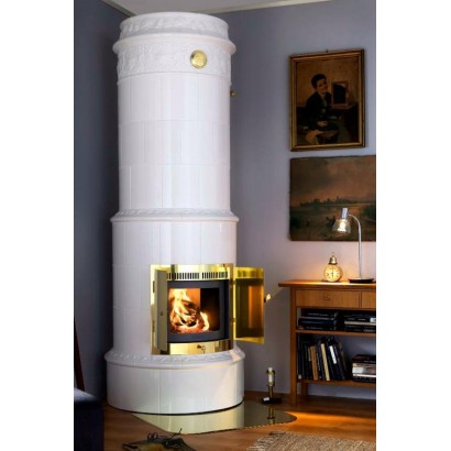 Кругая изразцовая теплонакопительная печь allmoge 524_0 Кругая изразцовая теплонакопительная печь allmoge 524_0