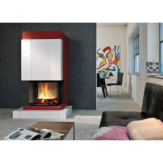 Brunner panorama-kamin 51/88/50/88, рамка широкая черная_3 Brunner panorama-kamin 51/88/50/88, рамка широкая черная_3