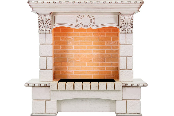 Dimplex Pierre Luxe очаг Cassette 600 NH слоновая кость/шампань угловой_9 Dimplex Pierre Luxe очаг Cassette 600 NH слоновая кость/шампань угловой_9