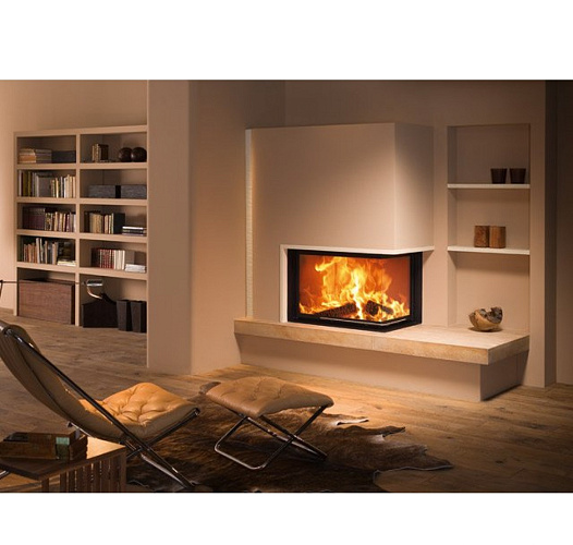 Brunner eck-kamin 45/67/44 right lifting, монтажная рама 50мм, нерж. сталь_1 Brunner eck-kamin 45/67/44 right lifting, монтажная рама 50мм, нерж. сталь_1