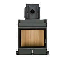 Brunner kompakt-kamin kk 51/67 side-opening, чугунный дымосборник 45?, черные рамки Brunner kompakt-kamin kk 51/67 side-opening, чугунный дымосборник 45?, черные рамки