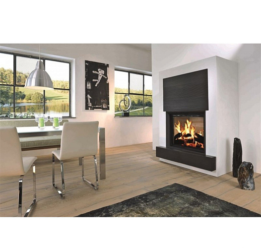 Brunner stil-kamin 75/90 lifting, чугунный дымосборник 45?, монтажная рама 50мм, нерж. сталь_7 Brunner stil-kamin 75/90 lifting, чугунный дымосборник 45?, монтажная рама 50мм, нерж. сталь_7