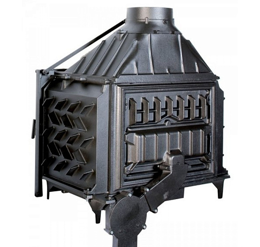 Топка Seguin confort super 9 с открытием двери в сторону и вверх, с дефлектором_2 Топка Seguin confort super 9 с открытием двери в сторону и вверх, с дефлектором_2