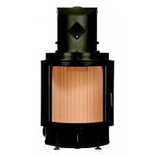 Brunner kompakt-kamine kk 57/55r side opening, стальной вертикальный дымосборник, декоративная рама черная Brunner kompakt-kamine kk 57/55r side opening, стальной вертикальный дымосборник, декоративная рама черная