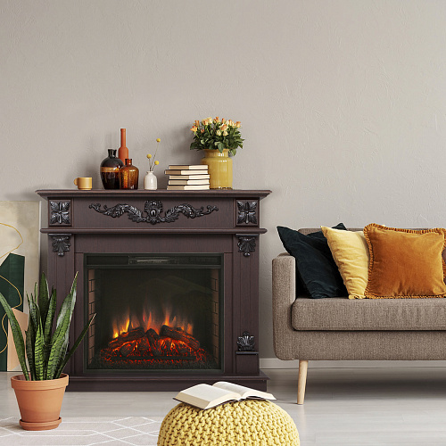 RealFlame Philadelphia 26 DN очаг Epsilon 26 SIR темный орех_2 RealFlame Philadelphia 26 DN очаг Epsilon 26 SIR темный орех_2