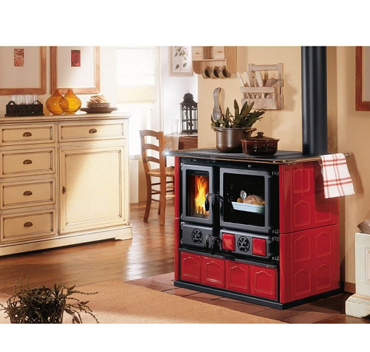 La Nordica-Extraflame rosa maiolica bianco infinity_6 La Nordica-Extraflame rosa maiolica bianco infinity_6