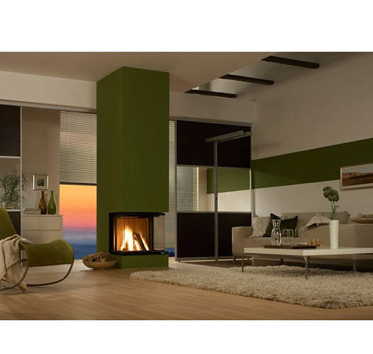 Brunner panorama-kamin 51/88/50/88, рамка широкая черная_4 Brunner panorama-kamin 51/88/50/88, рамка широкая черная_4