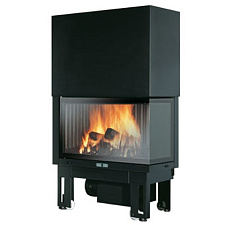 Топка Titano Plus V sx, единое стекло (EdilKamin) Топка Titano Plus V sx, единое стекло (EdilKamin)