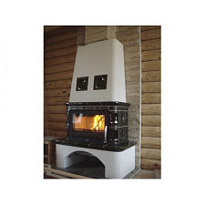 Кафельная печь Laponie зеленая Кафельная печь Laponie зеленая