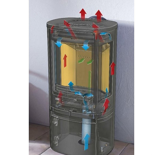 Керамическая теплая полка, Contura 660k_6 Керамическая теплая полка, Contura 660k_6