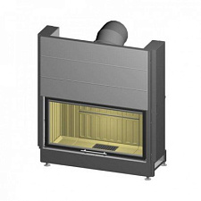 Spartherm varia bh-4s шлифованная нержавеющая сталь, дверка с открыванием вверх (высота дверки 52,4 см) Spartherm varia bh-4s шлифованная нержавеющая сталь, дверка с открыванием вверх (высота дверки 52,4 см)