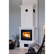 Печь-камин K10, SK 1002, прист., верхнее подключ. (Keddy) Печь-камин K10, SK 1002, прист., верхнее подключ. (Keddy)