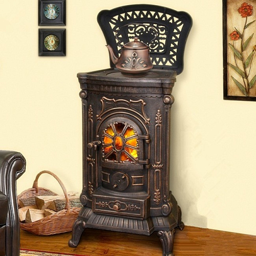 Печь-камин Kaw-Met P9 patyna EKO_1 Печь-камин Kaw-Met P9 patyna EKO_1