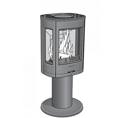 Верхняя панель - черное стекло, многослойная сталь, Contura 880_5 Верхняя панель - черное стекло, многослойная сталь, Contura 880_5