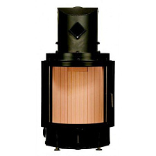 Brunner kompakt-kamine kk 57/55r side opening, чугунный дымосборник 45?, декоративная рама черная Brunner kompakt-kamine kk 57/55r side opening, чугунный дымосборник 45?, декоративная рама черная