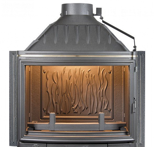 Топка Seguin prestige panoramic – 2 стекла - оба фасада изогнутые, с двумя дверями, откр. в сторону_3 Топка Seguin prestige panoramic – 2 стекла - оба фасада изогнутые, с двумя дверями, откр. в сторону_3