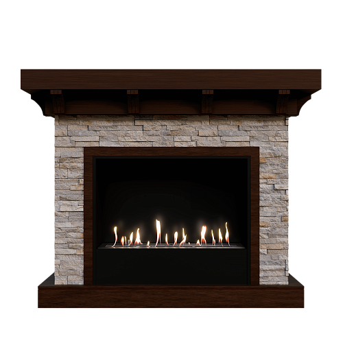 Firezo Chalet Темный дуб, Сланец_1 Firezo Chalet Темный дуб, Сланец_1