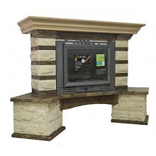 Каминная облицовка Bella italia Nina (Угловая) Каминная облицовка Bella italia Nina (Угловая)