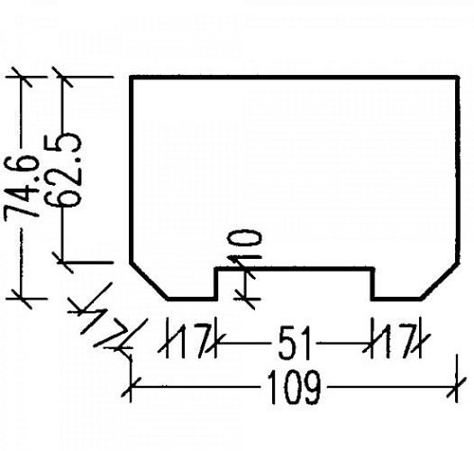 Облицовка 11/108, Naturweiss/Multicolor (Hark)_3 Облицовка 11/108, Naturweiss/Multicolor (Hark)_3