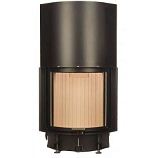 Brunner kompakt-kamine kk 57/55r lifting, чугунный дымосборник 45?, декоративная рама нерж. сталь Brunner kompakt-kamine kk 57/55r lifting, чугунный дымосборник 45?, декоративная рама нерж. сталь