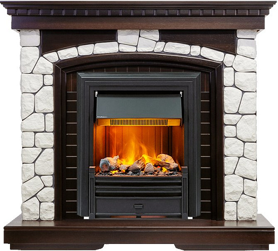Dimplex Glasgow очаг Brookline Black венге/белый_1