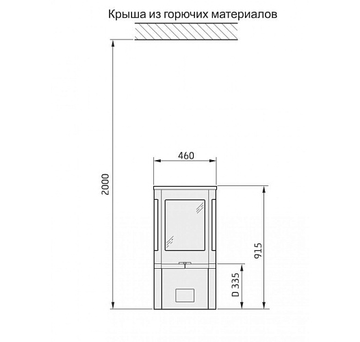 Верхняя панель - черное стекло, сталь, Contura 850_4 Верхняя панель - черное стекло, сталь, Contura 850_4