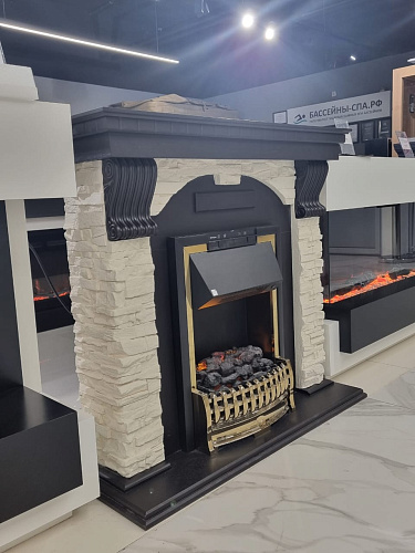 Биокамин Dimplex Luxemburg очаг Atherton сланец/темный дуб (каменный) (выставочный образец)_3 Биокамин Dimplex Luxemburg очаг Atherton сланец/темный дуб (каменный) (выставочный образец)_3