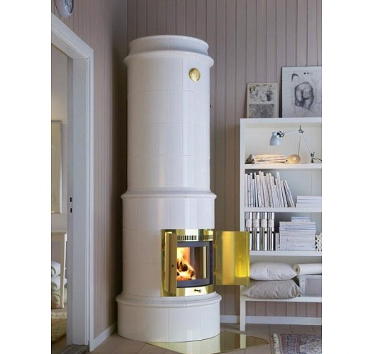 Кругая изразцовая теплонакопительная печь allmoge 524_6 Кругая изразцовая теплонакопительная печь allmoge 524_6