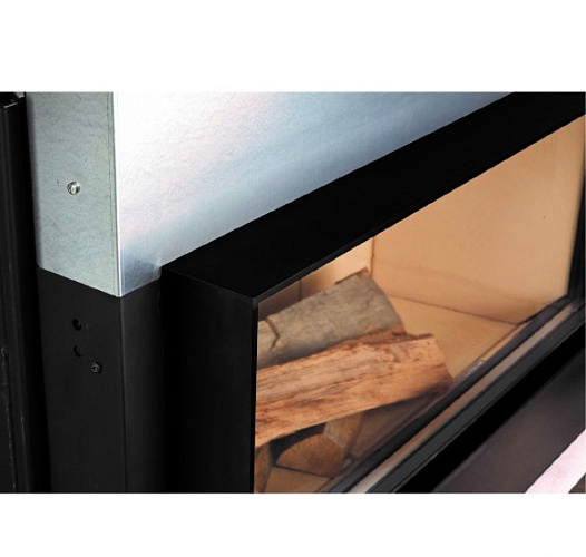 Brunner panorama-kamin 51/88/50/88, рамка широкая черная_1 Brunner panorama-kamin 51/88/50/88, рамка широкая черная_1