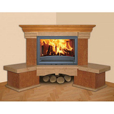 Каминная облицовка Bella italia Milano (Угловая) Каминная облицовка Bella italia Milano (Угловая)